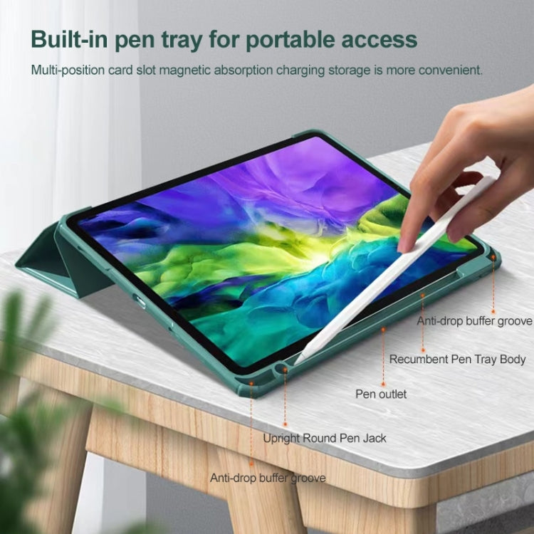 Mutural Pinyue Series Smart Leather Tablet Case For iPad 9.7 2018 / 2017(Purple) - free shipping - PMC TechLife - Order now!
