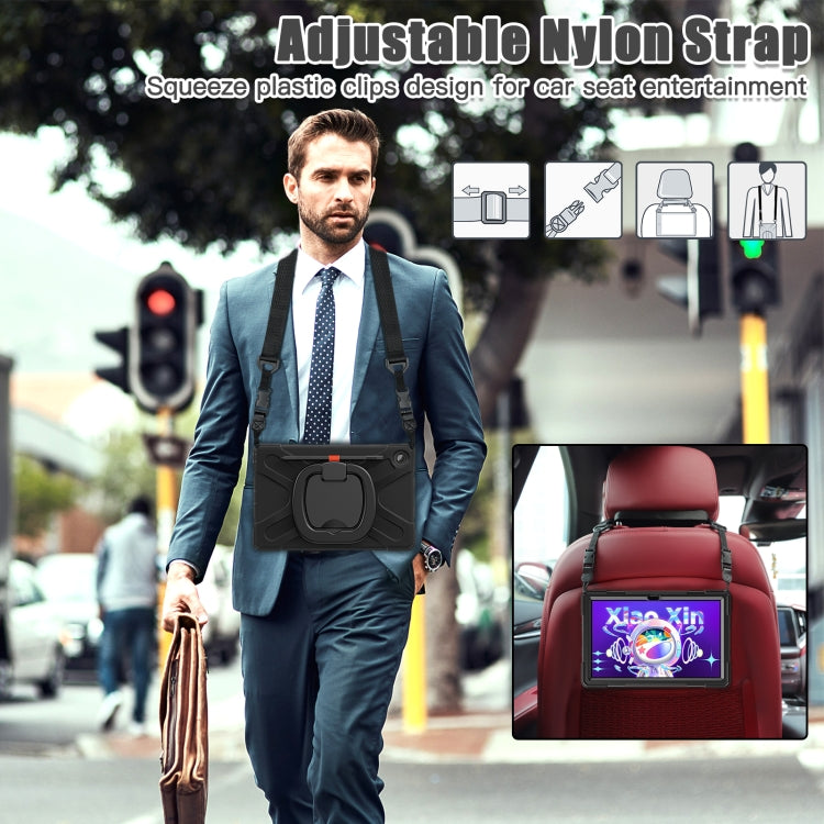 For Lenovo Tab M10 Plus 10.6 3rd Gen 2022 Silicone + PC Protective Tablet Case(Black) - Lenovo by PMC TechLife | Online Shopping South Africa | PMC TechLife | Buy Now Pay Later Mobicred