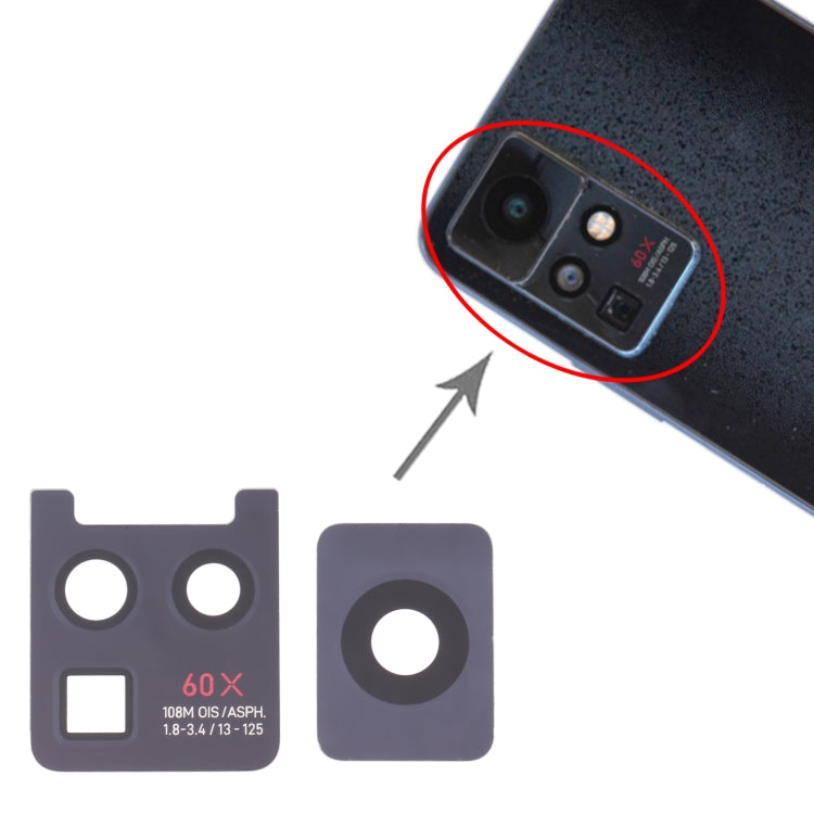For Infinix Zero X/Zero X Pro X6810 X6811 X6811B 10pcs Back Camera Lens - Camera Parts by PMc TechLife | Online Shopping South Africa | PMc TechLife | Buy Now Pay Later Mobicred