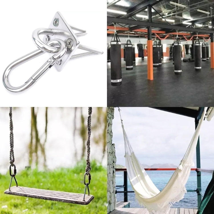 2 PCS 8mm 316 Stainless Steel Sand Bag Ceiling Hook Heavy Duty Swing Hangers - Tents & Accessories by PMC TechLife | Online Shopping South Africa | PMC TechLife | Buy Now Pay Later Mobicred