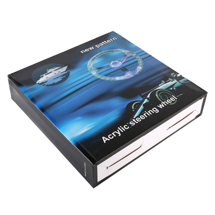 35cm Car Racing Graffiti ABS Steering Wheel(Style 3) - Steering Wheel Accessories by PMC TechLife | Online Shopping South Africa | PMC TechLife | Buy Now Pay Later Mobicred