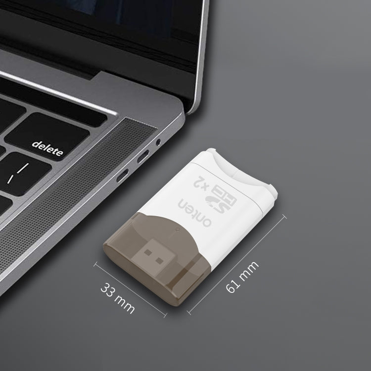 KSSC3 USB 3.2 Dual SD Card Reader - by PMC Jewellery | Online Shopping South Africa | PMC Jewellery | Buy Now Pay Later Mobicred