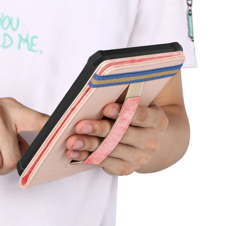 For Amazon Kindle 11th Gen 2022 6.0 inch Marble Cloth Texture Leather Tablet Smart Case(Pink) - Amazon by PMC TechLife | Online Shopping South Africa | PMC TechLife | Buy Now Pay Later Mobicred