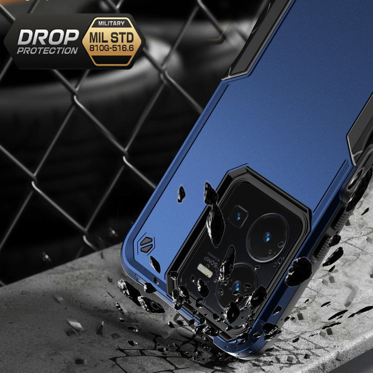 For vivo Y35 / Y22s / Y22 Non-slip Shockproof Armor Phone Case(Black) - vivo Cases by PMC TechLife | Online Shopping South Africa | PMC TechLife | Buy Now Pay Later Mobicred