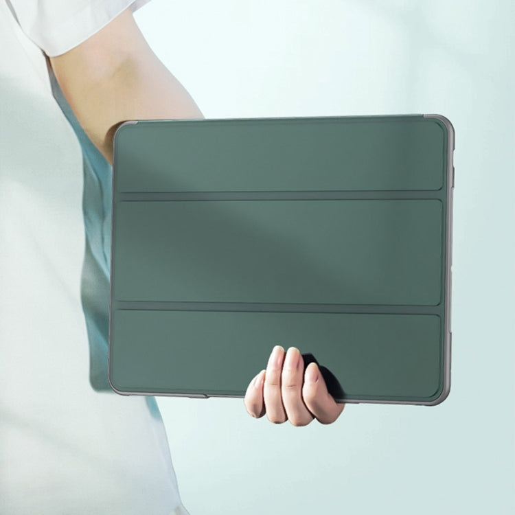 For iPad 2025 / 2022 Mutural PC + TPU Shockproof Leather Tablet Case(Green) - free shipping - PMc TechLife - Order now!
