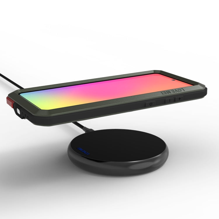 For Galaxy A71 LOVE MEI Metal Shockproof Waterproof Dustproof Protective Case(Army Green) - Galaxy Phone Cases by LOVE MEI | Online Shopping South Africa | PMC TechLife | Buy Now Pay Later Mobicred