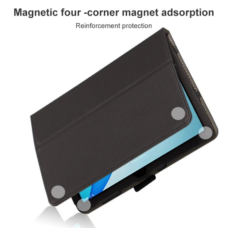 For TCL Tab 10s 5G Skin Texture All inclusive Leather Tablet Case(Black) - Others by PMC TechLife | Online Shopping South Africa | PMC TechLife | Buy Now Pay Later Mobicred