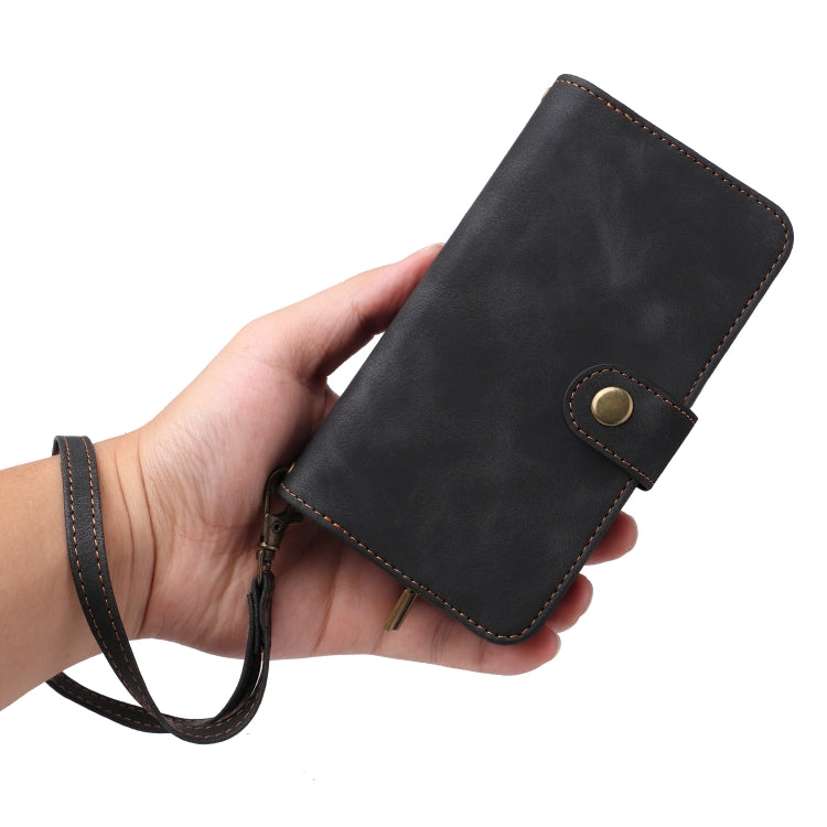 For Google Pixel 6 Pro Multifunctional Card Slot Zipper Wallet Leather Phone Case(Black) - Google Cases by PMC TechLife | Online Shopping South Africa | PMC TechLife | Buy Now Pay Later Mobicred