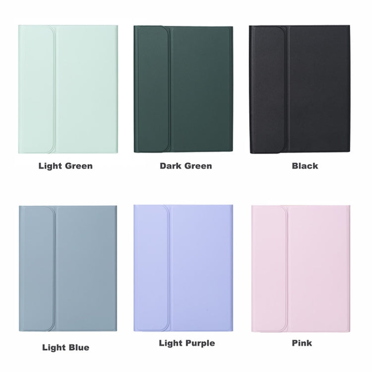 For iPad 10th Gen 10.9 2022 SA-10DS Backlight Bluetooth Keyboard Leather Tablet Case with Pen Slot(Light Purple) - Universal by PMC TechLife | Online Shopping South Africa | PMC TechLife | Buy Now Pay Later Mobicred