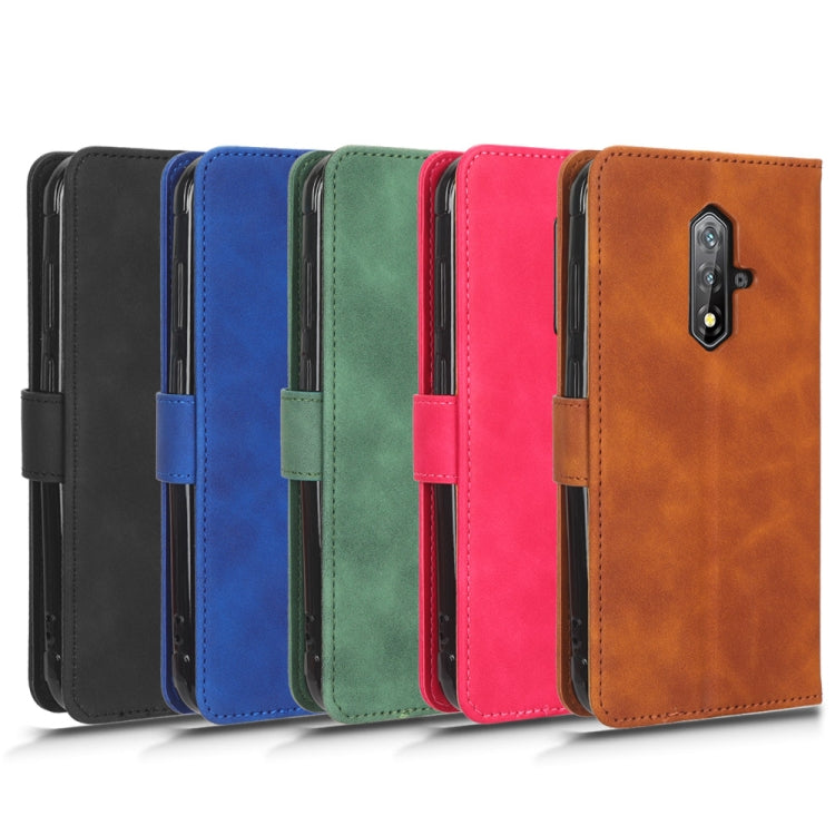 For Blackview BV5200 Skin Feel Magnetic Flip Leather Phone Case(Blue) - More Brand by PMC TechLife | Online Shopping South Africa | PMC TechLife | Buy Now Pay Later Mobicred