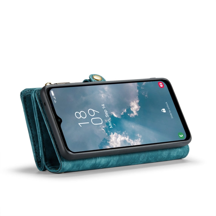 For Samsung Galaxy A14 5G CaseMe 008 Detachable Multifunctional Leather Phone Case(Blue) - free shipping - PMC Jewellery - Order now!