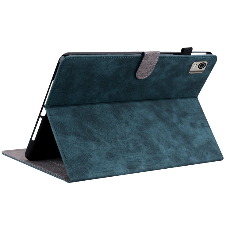 For Nokia T21 Tiger Pattern Flip Leather Tablet Case(Dark Blue) - free shipping - PMC TechLife - Order now!