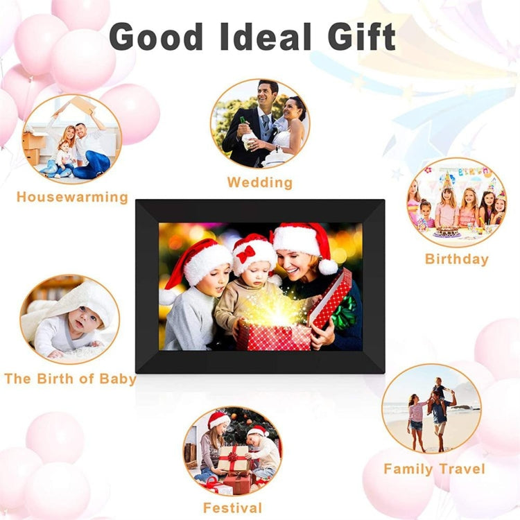 10.1 inch IPS Display WiFi Cloud Photo Frame, RK3126C Quad Core up to 1.5GHz, 1GB+16GB, Power Plug:UK Plug(Black) - free shipping - PMC Jewellery - Order now!
