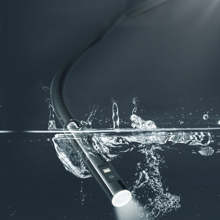 P50 8mm 4.5 inch Three Camera Endoscope with Screen, Length:2m Hard Line - by PMC Jewellery | Online Shopping South Africa | PMC Jewellery | Buy Now Pay Later Mobicred