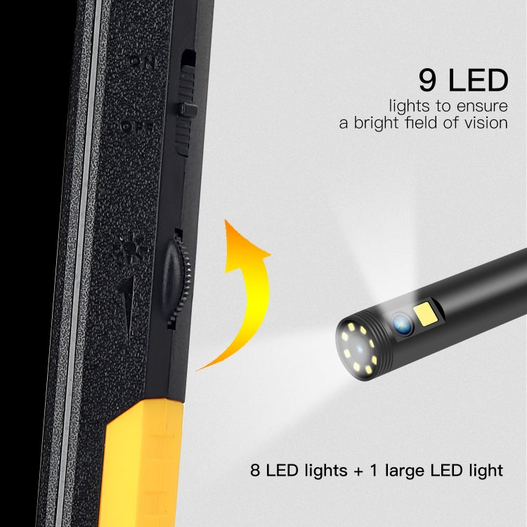 P50 4.5 inch Dual Camera with Screen Endoscope, Length:5m Hard Line(5.5mm) - by PMC Jewellery | Online Shopping South Africa | PMC Jewellery | Buy Now Pay Later Mobicred