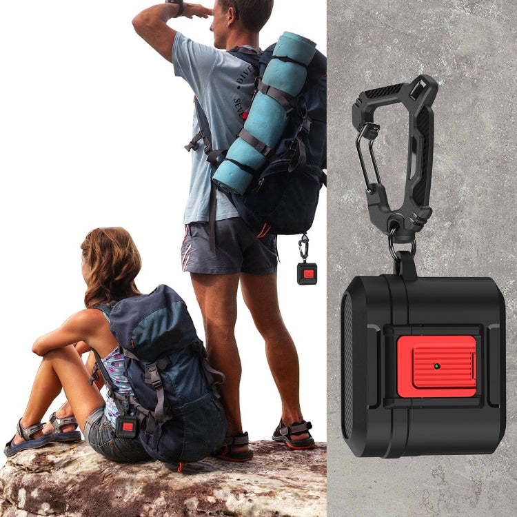 For AirPods 3 Earphone TPU + PC Protective Case(Black+Red) - For AirPods 3 by PMC Jewellery | Online Shopping South Africa | PMC Jewellery | Buy Now Pay Later Mobicred