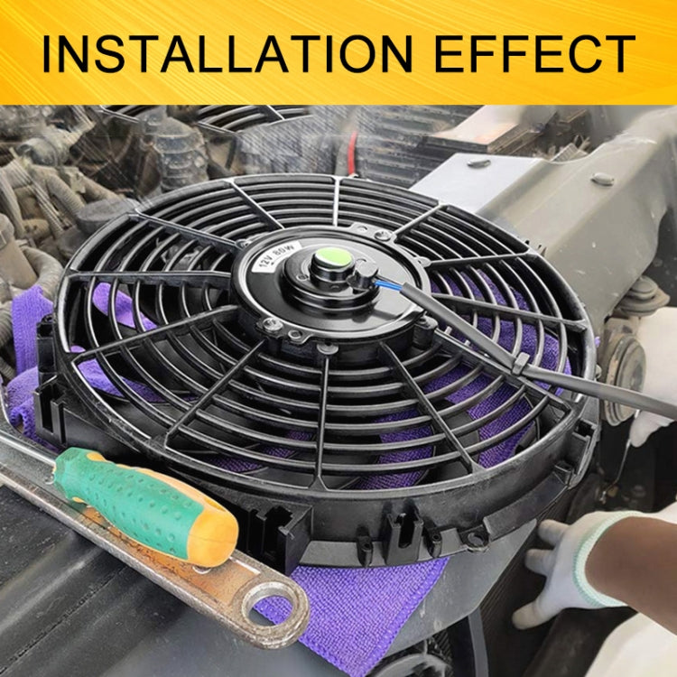 12 inch 12V 80W Car Powerful Transmission Oil Cooling Fan with Mounting Accessorie - Heating & Fans by PMC TechLife | Online Shopping South Africa | PMC TechLife | Buy Now Pay Later Mobicred