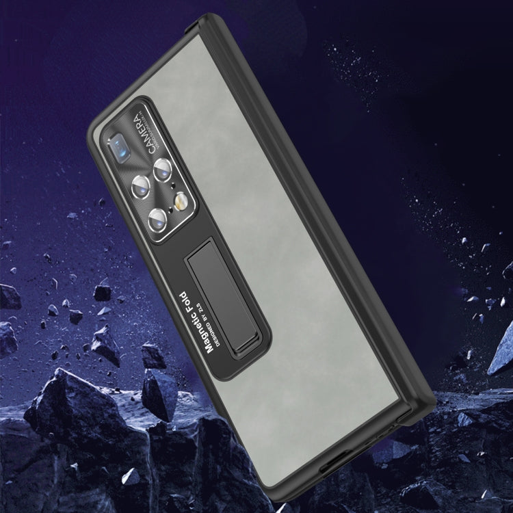 For Huawei Mate X2 5G Napa Texture All-inclusive Phone Case(White) - Huawei Cases by PMC TechLife | Online Shopping South Africa | PMC TechLife | Buy Now Pay Later Mobicred