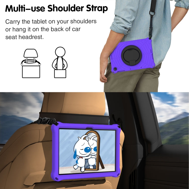 For Huawei MatePad T 10s Spider King Silicone Protective Tablet Case(Purple) - Huawei by PMC TechLife | Online Shopping South Africa | PMC TechLife | Buy Now Pay Later Mobicred