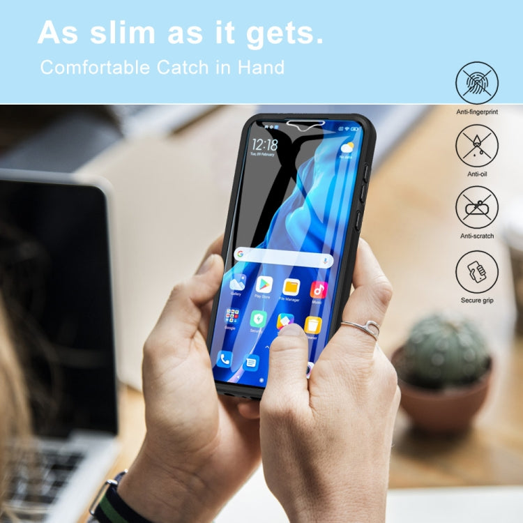 For Xiaomi 13 Acrylic + TPU 360 Degrees Full Coverage Phone Case(Blue) - 13 Cases by PMC TechLife | Online Shopping South Africa | PMC TechLife