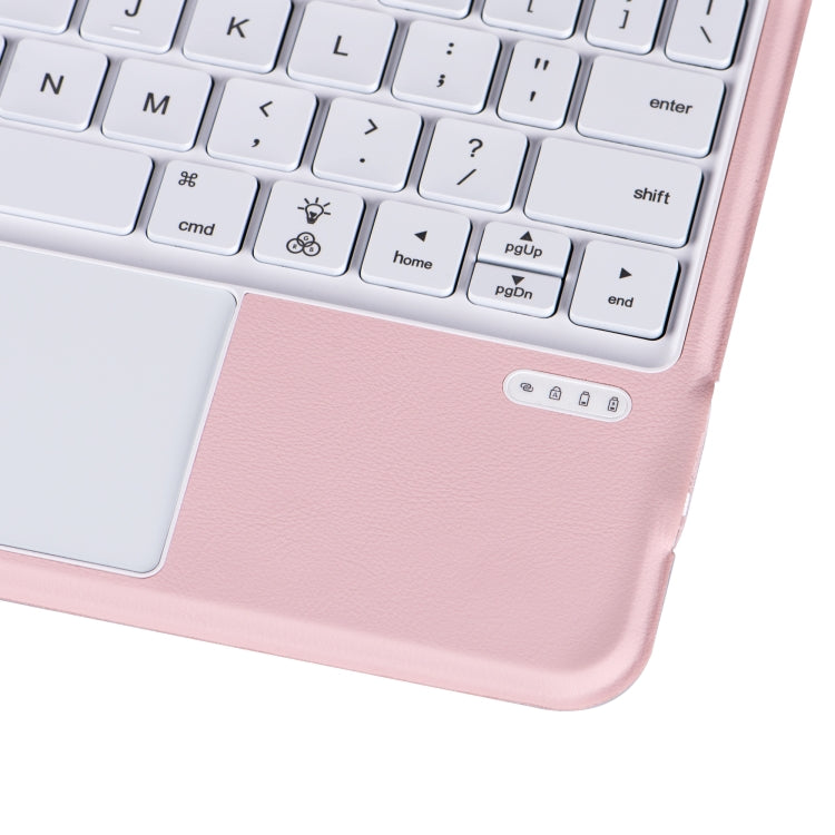 X3125-6 Integrated Thin Magnetic Bluetooth Keyboard Case For iPad Air 2022 / Air 2020 10.9 / Pro 11 2018 / 2020 / 2021 / 2022(Pink) - Universal by PMC TechLife | Online Shopping South Africa | PMC TechLife