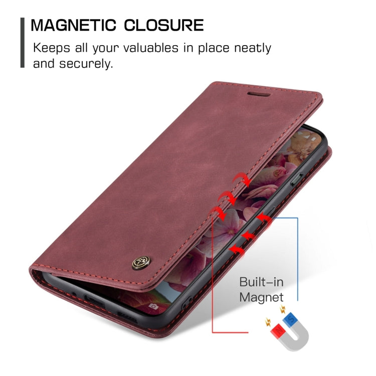 For OnePlus 11 CaseMe 013 Multifunctional Horizontal Flip Leather Phone Case(Wine Red) - free shipping - PMC Jewellery - Order now!