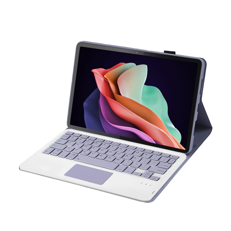 For Huawei MatePad 11 2023 AHW13-A Lambskin Texture Ultra-thin Detachable Bluetooth Keyboard Leather Case with Touchpad(Purple) - free shipping - PMC TechLife - Order now!