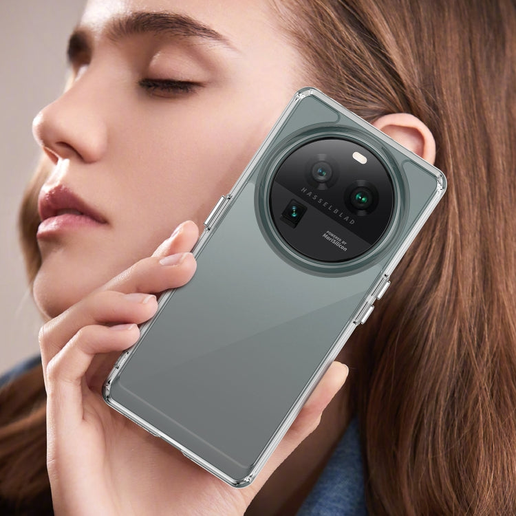 For OPPO Find X6 Pro 5G Colorful Series Acrylic + TPU Phone Case(Transparent) - OPPO Cases by PMC TechLife | Online Shopping South Africa | PMC TechLife