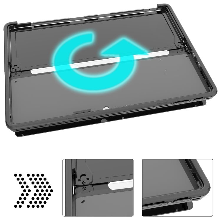 For Microsoft Surface Pro 9 Shockproof TPU Hard PC Tablet Case - Microsoft by PMC TechLife | Online Shopping South Africa | PMC TechLife | Buy Now Pay Later Mobicred