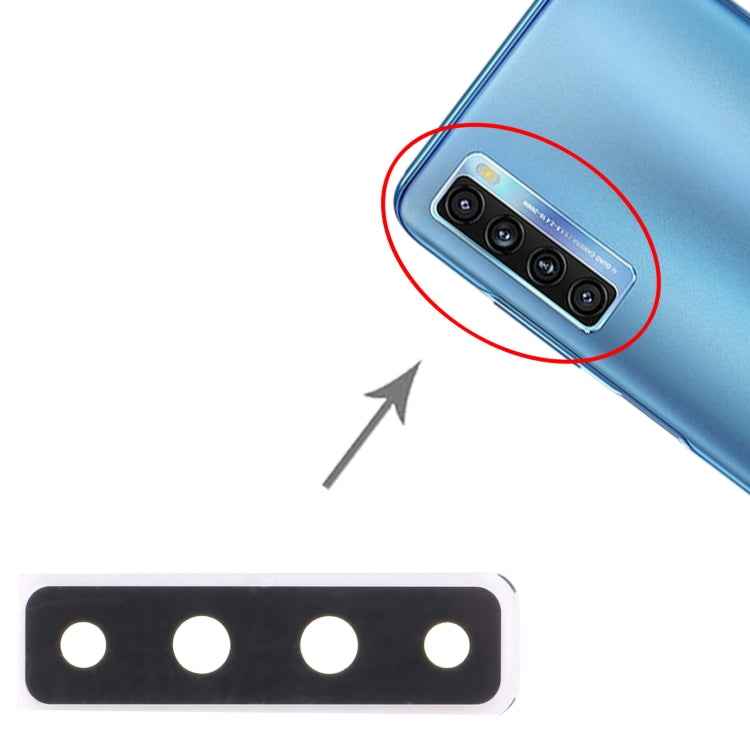 For TCL 20L / 20 Lite 10pcs Back Camera Lens - For TCL by PMC TechLife | Online Shopping South Africa | PMC TechLife