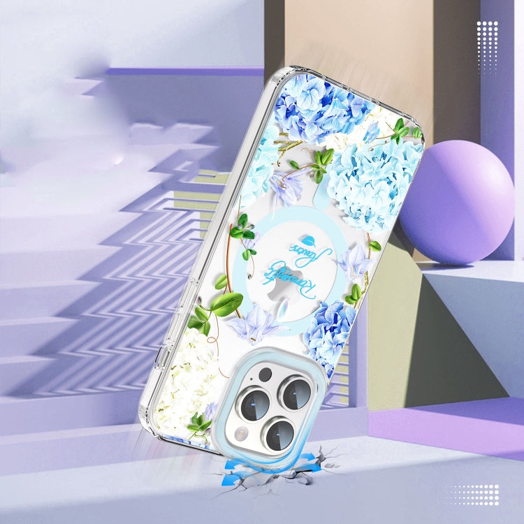 For iPhone 13 Pro Max MagSafe Magnetic TPU Phone Case(Small Floral) - iPhone 13 Pro Max Cases by PMC TechLife | Online Shopping South Africa | PMC TechLife