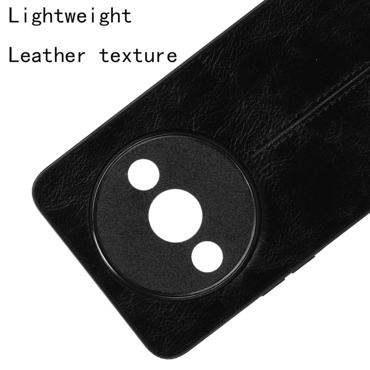 For Xiaomi Redmi A3 Sewing Cow Pattern Skin PC + PU + TPU Phone Case(Black) - Xiaomi Cases by PMC TechLife | Online Shopping South Africa | PMC TechLife | Buy Now Pay Later Mobicred