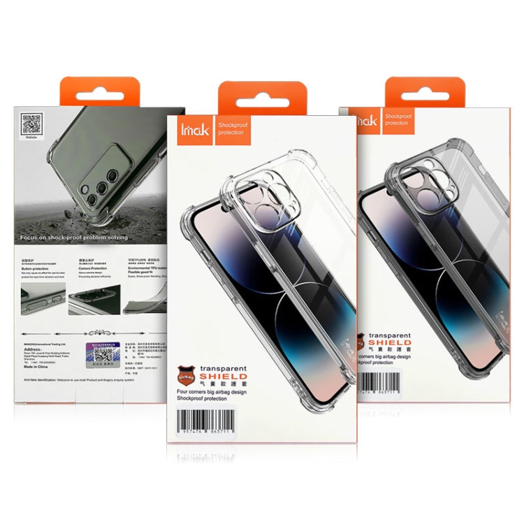 For Xiaomi 14 5G imak Shockproof Airbag TPU Phone Case(Transparent) - free shipping - PMC Jewellery - Order now!