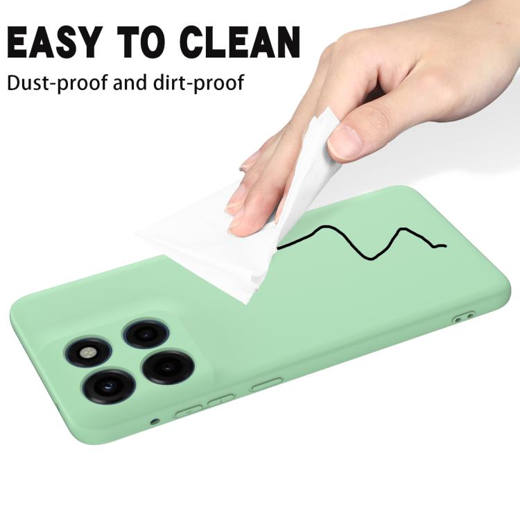 For Motorola Edge 60 Stylus Solid Color Liquid Silicone Dropproof Full Coverage Phone Case(Green) - free shipping - PMC TechLife - Order now!