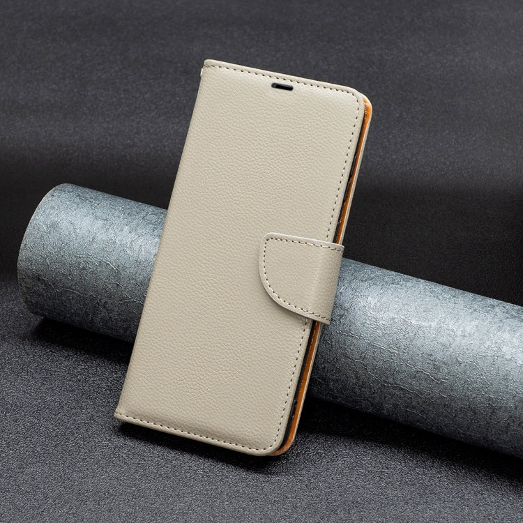 For Xiaomi Redmi Note 13 Pro 5G Litchi Texture Pure Color Leather Phone Case(Grey) - Xiaomi Cases by PMC TechLife | Online Shopping South Africa | PMC TechLife | Buy Now Pay Later Mobicred