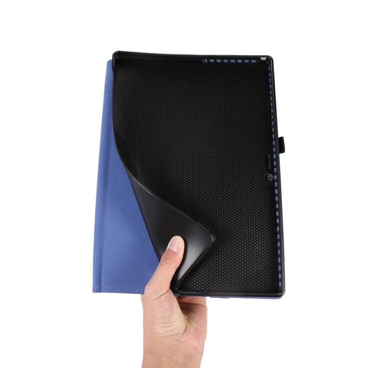 For Microsoft Surface Pro 4/5/6/7 Fabric Leather Tablet Case(Blue) - Others by PMC TechLife | Online Shopping South Africa | PMC TechLife | Buy Now Pay Later Mobicred