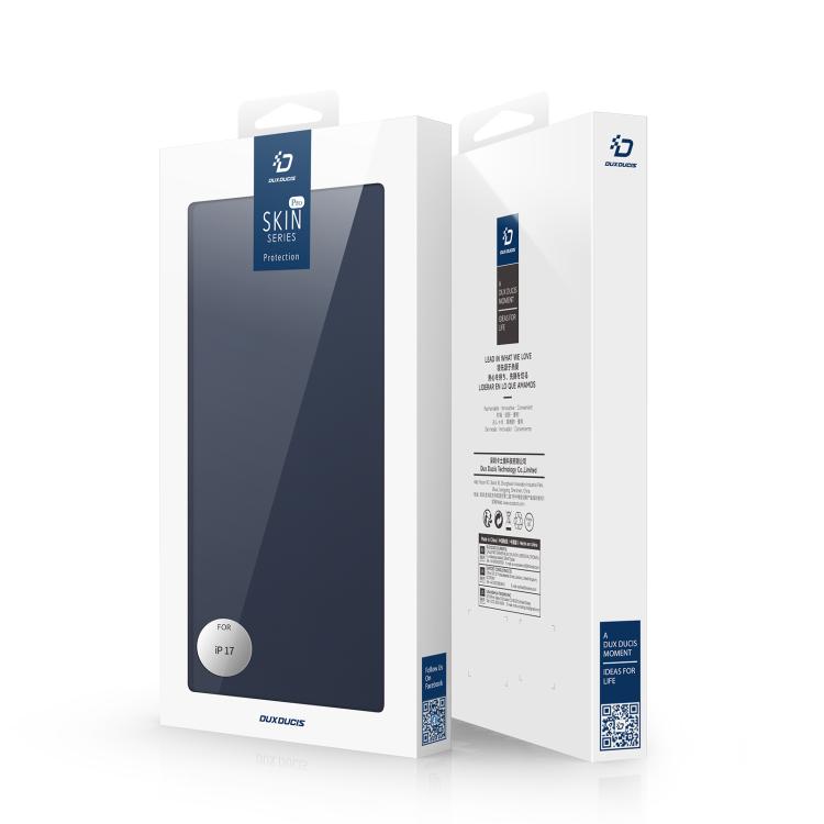 For iPhone 17 DUX DUCIS Skin Pro Series Flip Leather Phone Case(Blue) - iPhone 17 Cases by DUX DUCIS | Online Shopping South Africa | PMC TechLife | Buy Now Pay Later Mobicred
