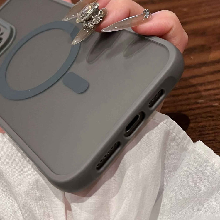 For iPhone 15 MagSafe Magnetic TPU Hybrid PC Phone Case(Titanium Gray) - free shipping - PMC TechLife - Order now!