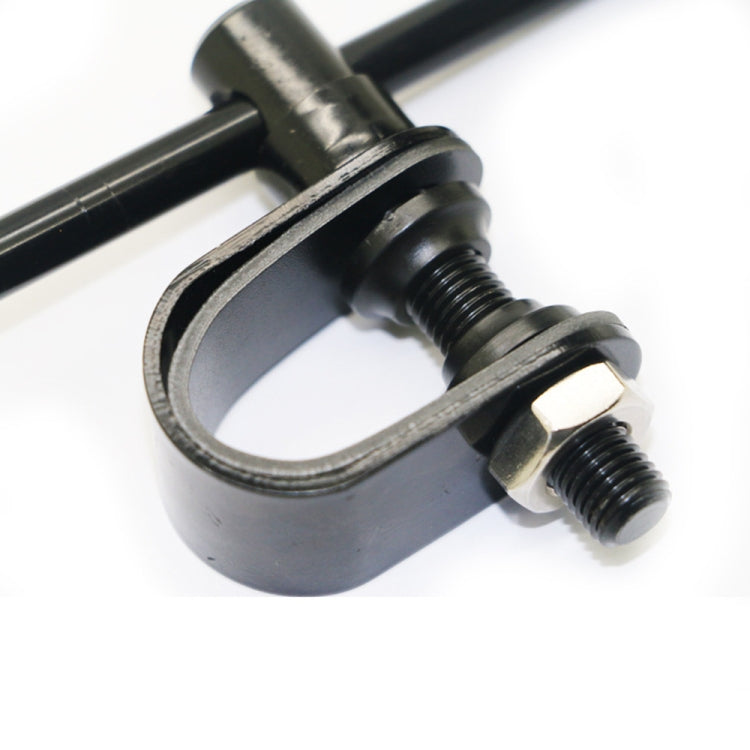 SF-127 Motorcycle Small Round Rearview Mirror Reversing Mirror(Silver Plating) - Side Mirrors by PMC TechLife | Online Shopping South Africa | PMC TechLife | Buy Now Pay Later Mobicred