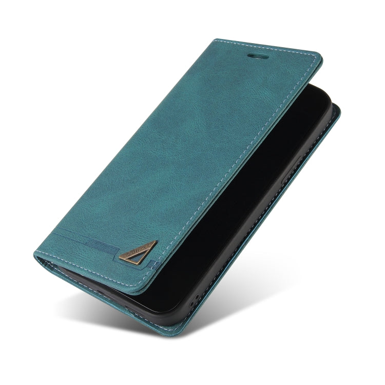 For Xiaomi Redmi Note 12 India/Poco X5 Skin Feel Anti-theft Brush Horizontal Flip Leather Case with Holder(Blue) - Xiaomi Cases by PMC TechLife | Online Shopping South Africa | PMC TechLife | Buy Now Pay Later Mobicred