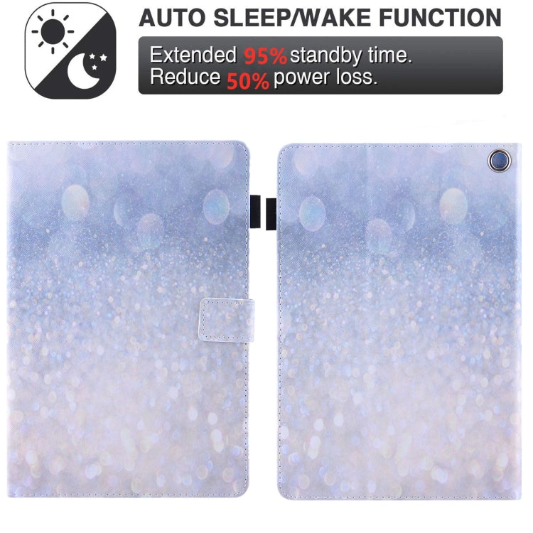 For Amazon Fire Max 11 2023 Colored Drawing Smart Leather Tablet Case(Sparkling Sand) - Amazon by PMC TechLife | Online Shopping South Africa | PMC TechLife | Buy Now Pay Later Mobicred