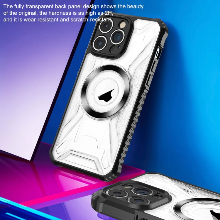 For iPhone 11 Pro CD Texture Magsafe Phone Case(Dark Purple) - iPhone 11 Pro Cases by PMC TechLife | Online Shopping South Africa | PMC TechLife