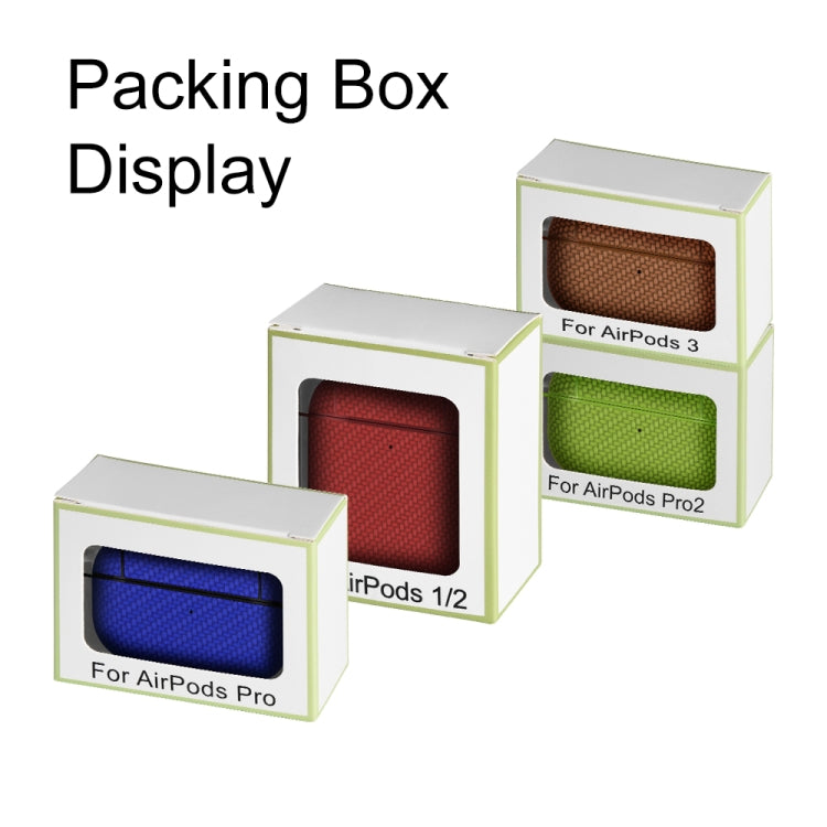 For AirPods 3 Woven Skin Texture PC TWS Earphone Protective Case(Green) - For AirPods 3 by PMC Jewellery | Online Shopping South Africa | PMC Jewellery | Buy Now Pay Later Mobicred