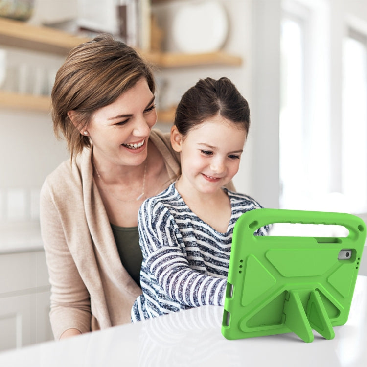 For Lenovo Tab M9 2023 Handle Portable EVA Shockproof Tablet Case(Green) - Lenovo by PMC TechLife | Online Shopping South Africa | PMC TechLife | Buy Now Pay Later Mobicred