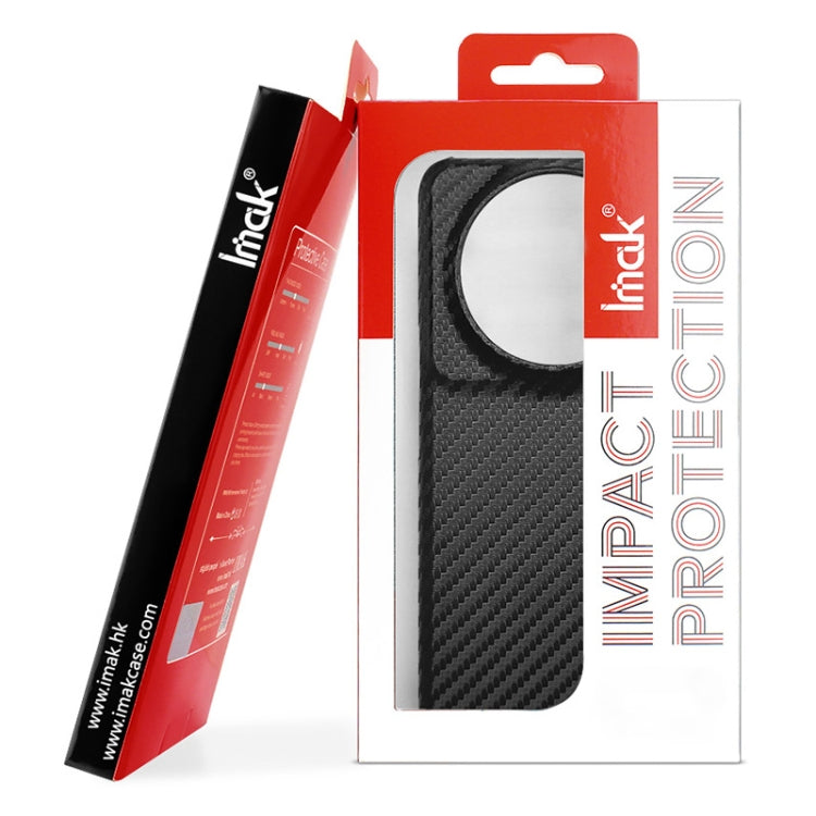 For Honor 90 5G imak Ruiyi Series PU + PC Phone Case(Carbon Fiber Texture) - Honor Cases by imak | Online Shopping South Africa | PMC TechLife | Buy Now Pay Later Mobicred