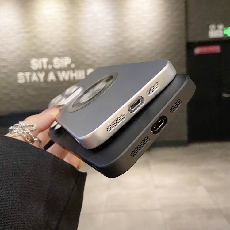 For iPhone 13 Pro Electroplating Oil Injection Magsafe Magnetic PC Phone Case(Green) - iPhone 13 Pro Cases by PMC TechLife | Online Shopping South Africa | PMC TechLife | Buy Now Pay Later Mobicred