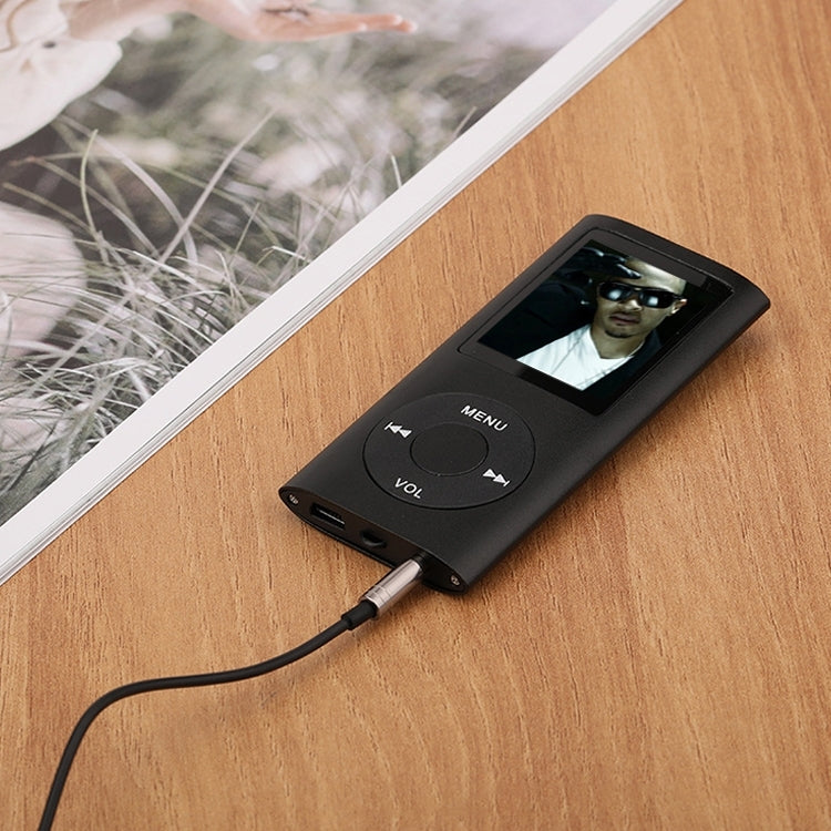1.8 inch TFT Screen Metal MP4 Player With 8G TF Card+Earphone+Cable(Red) - free shipping - PMC Jewellery - Order now!