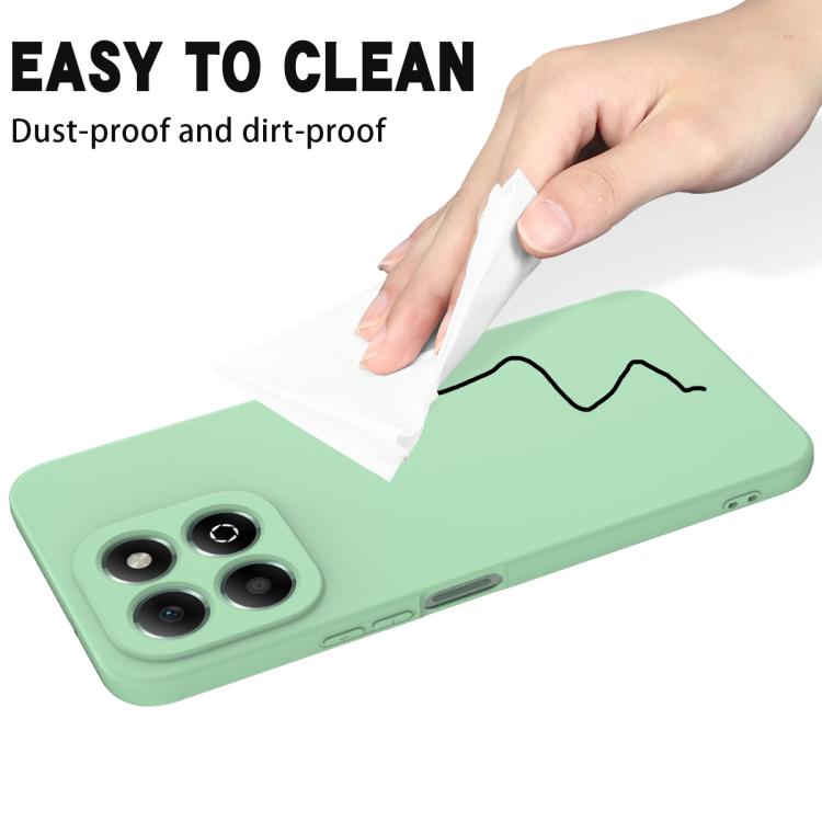 For Honor X6c 4G Solid Color Liquid Silicone Dropproof Full Coverage Phone Case(Green) - free shipping - PMC TechLife - Order now!