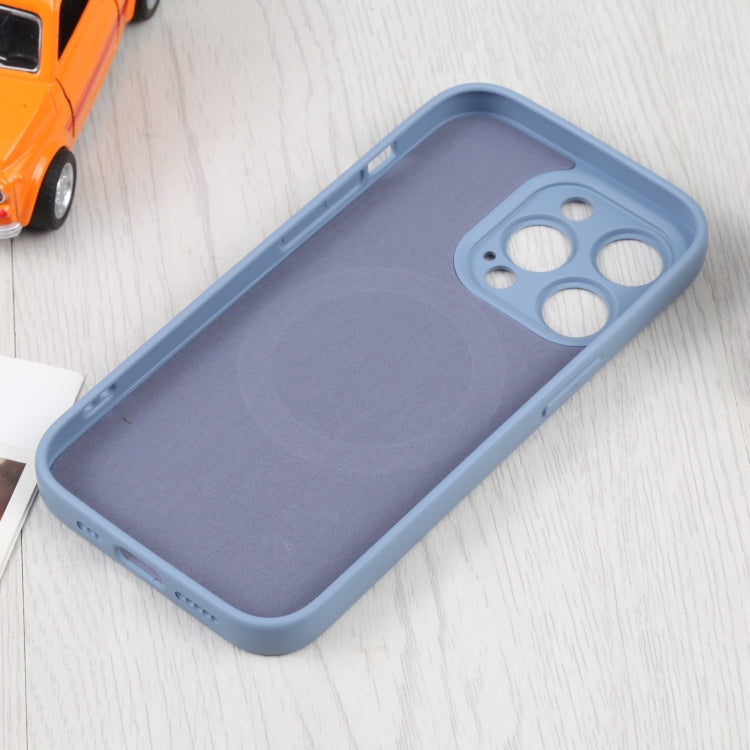 For iPhone 16 Pro Max Liquid Silicone Magsafe Phone Case(Lavender Grey) - free shipping - PMC Jewellery - Order now!
