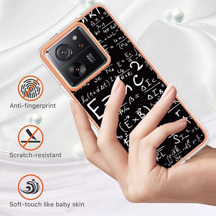 For Xiaomi 13T/13T Pro Electroplating Marble Dual-side IMD Phone Case(Equation) - free shipping - PMC TechLife - Order now!